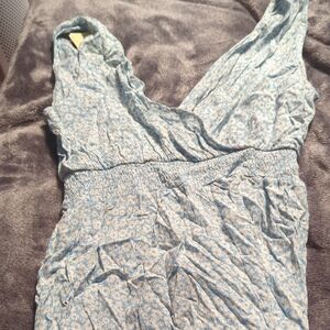 Light Blue Floral Dress